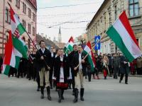 Maghiarii şi Noua Dreaptă au sărbătorit la Cluj