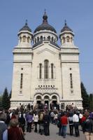 Credincioşii ortodocşi clujeni s-au strâns de Florii la Catedrala Mitropoliei