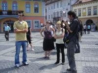 Studenti participanti la seminarul SWIM au avut ocazia sa participe la un tur al orasului organizat de primaria Sibiu
