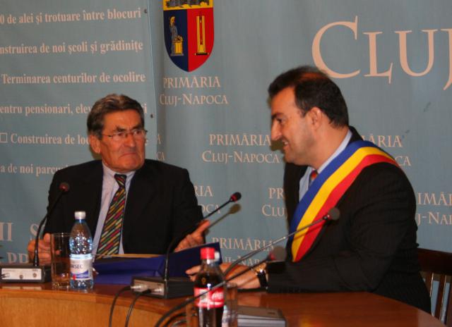 Tenorul Ion Buzea a fost desemnat astăzi cetățean de onoare al orașului Cluj-Napoca.