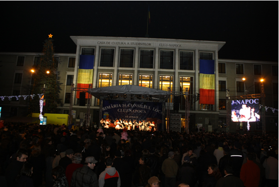 Manifestaţiile de 1 decembrie din Cluj-Napoca