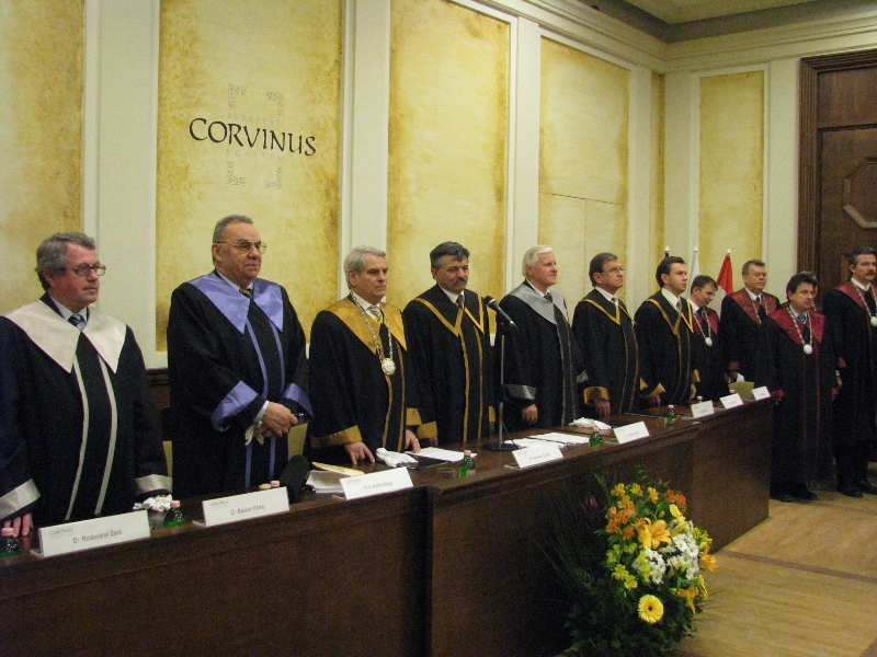 Andrei Marga, Doctor Honoris Causa al Universităţii Corvinus