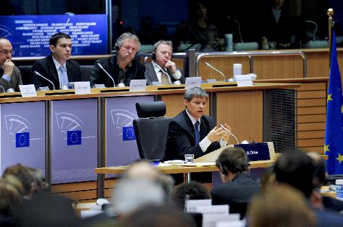 Dacian Cioloș audiat în Parlamentul European
